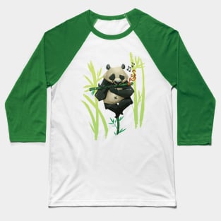 Panda Mantra Baseball T-Shirt